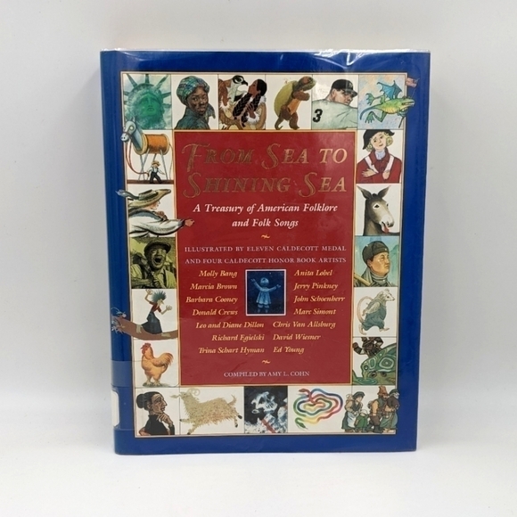 From Sea to Shining Sea Amy Cohn Hardback Folk Song Folklore Book Music - Picture 1 of 6